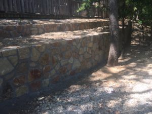 Terraced Retaining Wall