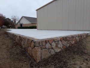 Retaining Wall Driveway 1