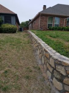 Retaining wall repair 2