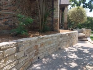 Carrollton Stone Wall 1