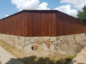 Retaining wall replacement 1